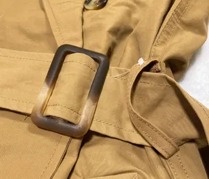 Old Navy NWT Water-Resistant Tie-Belt Trench Coat thumbnail 8