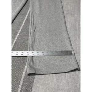 Edikted Wide Leg Sweatpants Heather Gray 06 Graphic Joggers Size Small thumbnail 3