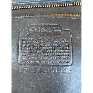 Coach Vintage Swagger 9820 Bag New York City Purse Black thumbnail 9