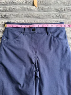 Lululemon City Sleek Pant Size 4 True Navy 5 Pocket Quiet Luxury Office Casual thumbnail 5