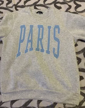 Paris sweatshirt Gray thumbnail 1