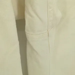 Urban Outfitters Women's High Waist Straight Leg‎ Cream Pants Size 12 Button Fly thumbnail 12