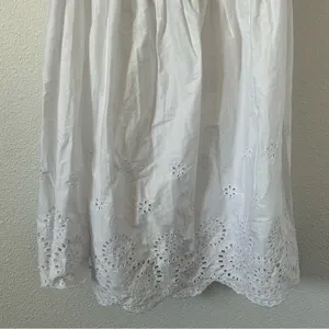 eyelet halter maxi summer dress sz large thumbnail 13