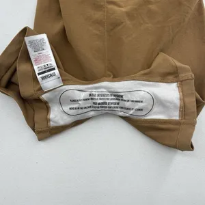 Gymshark Large Seamless Boxers Shorts Underwear Back‎ Band Logo Beige High Rise thumbnail 9