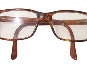 Versace Vintage Frames Preowned Prescription Brown Eyeglasses‎ thumbnail 1