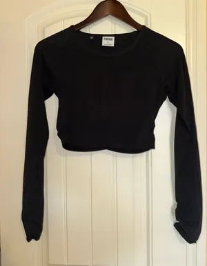 Gymshark Whitney Simmons Longsleeve Open Back Crop Top S thumbnail 1