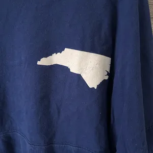 ROYCE North Carolina spirit jersey Long‎ Sleeve Blue Tee Casual size small thumbnail 2