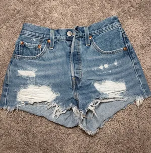 Levi’s 501 Original Fit High-Rise Women’s Shorts thumbnail 1