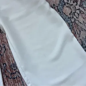 Alice + Olivia White Benny Crepe Cropped Drawstring Pants Size 0 thumbnail 15