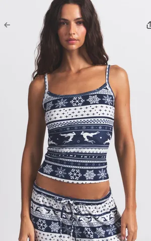 SKIMS Pointelle Plush Pajama top  thumbnail 1