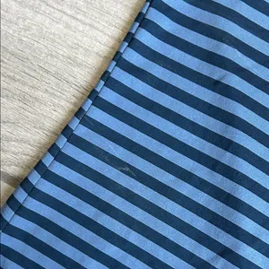 Nike Women’s Navy and Light Blue Striped Sleeveless Polo Tank thumbnail 5