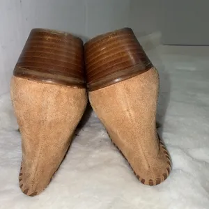 Jack Rogers Womens Suede Scalloped Trim Ankle Booties Brown Size 8.5 thumbnail 12