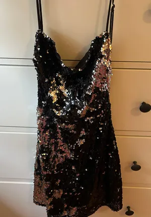 Black Sequin Dress thumbnail 1