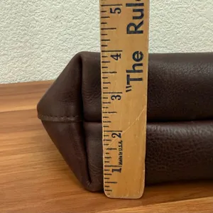 PLG PORTLAND Leather Goods “Almost Perfect” Mini Crossbody Tote Bag thumbnail 8