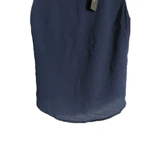 Lulus Lisa Marie Navy Blue Embroidered Mesh Lace Short Sleeve Top Size Small thumbnail 5
