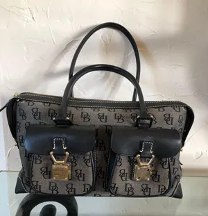 Dooney & Bourke Black Satchel Purse thumbnail 1