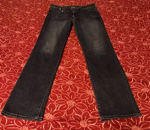 Lucky Brand Straight Denim Jeans Dark Blue Dark Wash 5-Pocket thumbnail 1