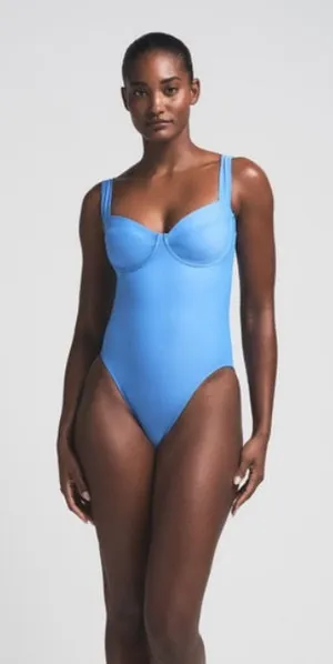 SKIMS Tide Underwire One Piece Swimsuit M thumbnail 1