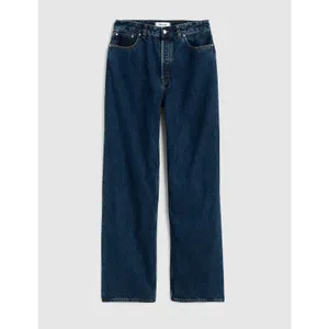 NEW Madewell Curvy Low-Slung Baggy Jeans in McKinney Wash Blue Rigid US 27 thumbnail 6