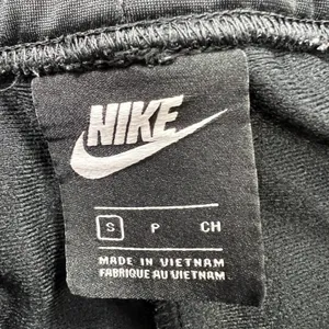 Nike Jogger Womens‎ Small Sportswear Heritage Black Poly Knit Pants DJ1099-010 thumbnail 3