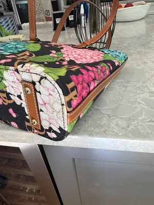Dooney & Bourke Hydrangea Monogram Miller Shopper Tote thumbnail 4