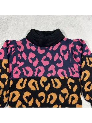 FARM Rio Mixed Leopard Sweater Dress thumbnail 7