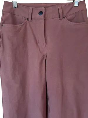 Lululemon City Sleek 5 Pocket Wide-Leg High-Rise Pant Utilitech Roasted Brown thumbnail 3