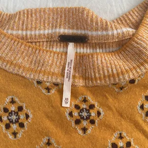 Mustard Patterned Women's Top thumbnail 2