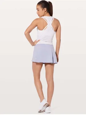 Lululemon pace rival skirt berry mist Active Pleated Tennis skort 4 reg thumbnail 2