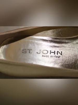 St. John Gold Heels Size 8B thumbnail 11