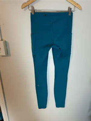 Lululemon Speed up Tight Bermuda Teal 4 thumbnail 4
