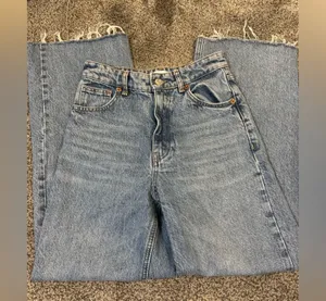 Zara Straight Leg Jeans thumbnail 1