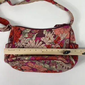 Vera Bradley Crossbody Bag Womens One Size Pink‎ Orange Floral Quilted Purse thumbnail 12