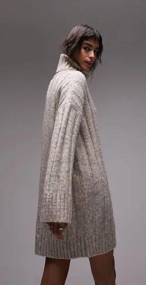 Topshop Sweater Dress thumbnail 4