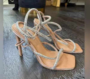 Steve Madden Tan Strappy Heels thumbnail 3