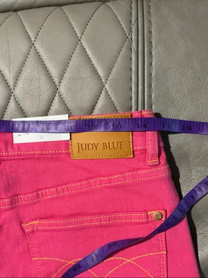 Judy Blue Vibrant Pink High-Rise Denim Shorts thumbnail 6