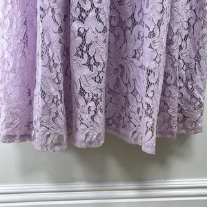 Lulus lace lavender maxi formal dress Xs thumbnail 9