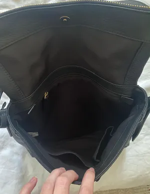Vince Camuto Black Vegan Leather Bag thumbnail 3