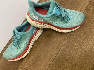 Hoka One One Womens Clifton 8 1119394 AEBL Running Shoes Sneakers Size 8B thumbnail 6