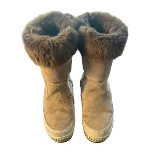 Pajar Canada Winter Boot 10 Tan Waterproof Faux Wool Suede Zip Snow Ski Gorpcore thumbnail 3