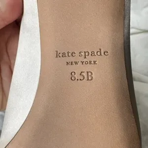 Kate Spade Crawford Satin Lux Bow Front White Pump Bridal Wedding Formal 8.5 NIB thumbnail 11