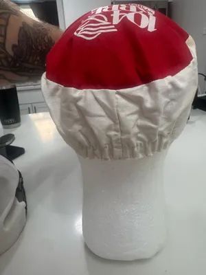 Vintage 80s Houston Gamblers USFL Painter Hat Miller Lite KRBE 104 Classic Rock thumbnail 5
