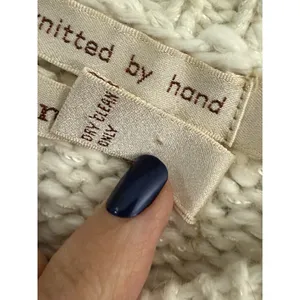 Lauren Hansen Handknit Vintage‎ 80s Sweater Size M Wool Blend Pastel Fairy Kei thumbnail 6