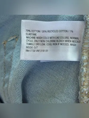 Wild Fable High Rise Rolled Cuff Shorts Light Wash 10R thumbnail 6