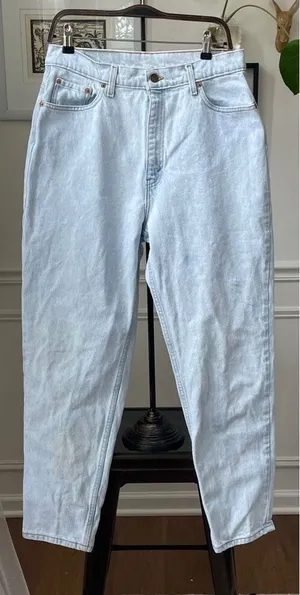 Levi’s Vintage 90s 521 Tapered Fit Jeans 16 Short thumbnail 1