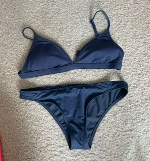 Roxy Beach Classic Bikini- NAVY  thumbnail 1