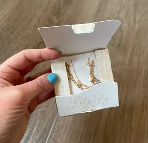 Lily Sky Sydney Bracelet Duo gold jewelry layering set NEW in packaging thumbnail 7