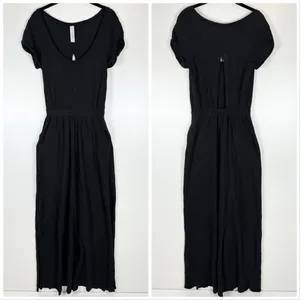 Free People FP Beach Audrina Side Slit Maxi Dress thumbnail 2