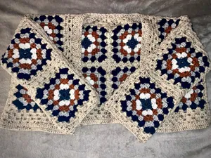 Handmade crochet cropped cardigan  thumbnail 3