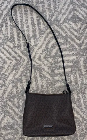 Michael Kors Dark Brown Crossbody Bag thumbnail 1